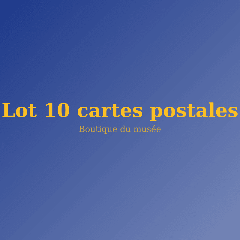 Lot 10 cartes postales